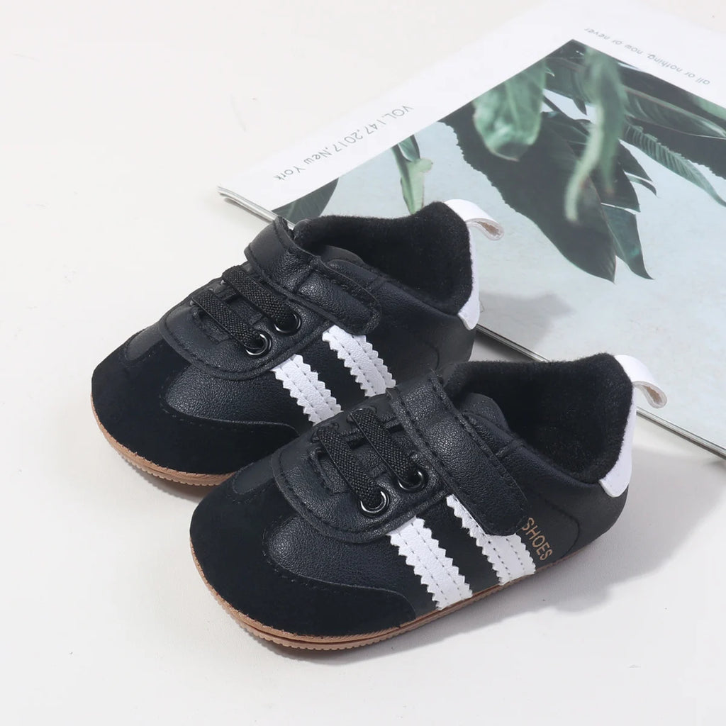 Baby Unisex First Walking Shoes Indoor Outdoor Toddler Shoes for 0-18 Months High Quality PU Leather