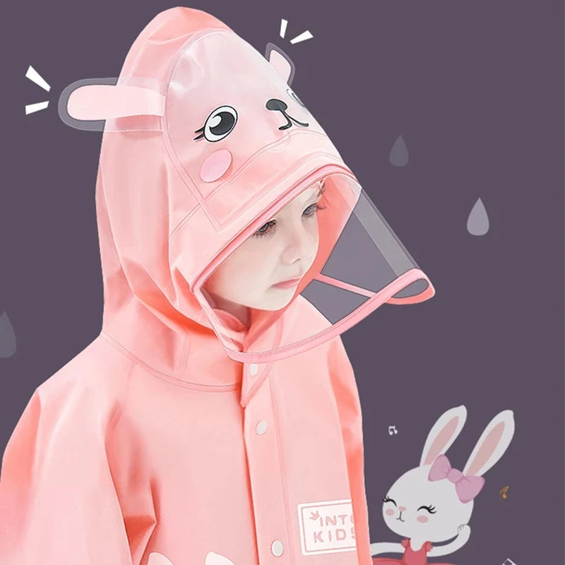 Jimmy | Cute Baby Raincoat Outdoor Waterproof Rain Jacket Children Impenetrable Poncho Boys Girls Rain Coat