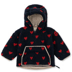 Jessy | Winter Children Cotton Warm Outerwear Clothing Girls Print Jackets Baby Boys Plus Fleece Jackets Children's Clothing