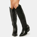 Lizzy | Western Inspired Knee-High Boots