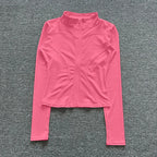 Kim | Women's Sports Jacket Long Sleeve Training Jacket Gym Workout Clothing Yoga Sportswear
