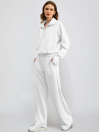 Elcevi | Leisure Duo Set with Half Zip