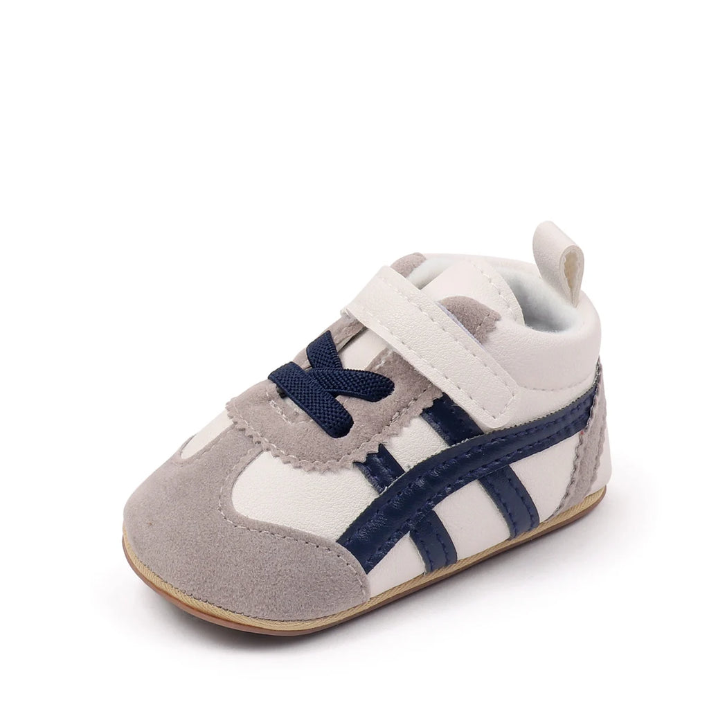 ISA | Spring and Autumn Baby Boys and Girls First Walking Shoes Toddler Shoes for 0-18M Fashion Design Casual Shoes