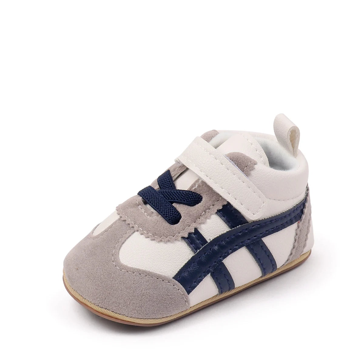 ISA | Spring and Autumn Baby Boys and Girls First Walking Shoes Toddler Shoes for 0-18M Fashion Design Casual Shoes