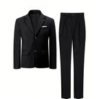 Cody | Boys Clothing Suit for Child Outfit  Party Blazer Wedding Ceremony Flower Piano Performance Birthday Gift Set 3 Pieces