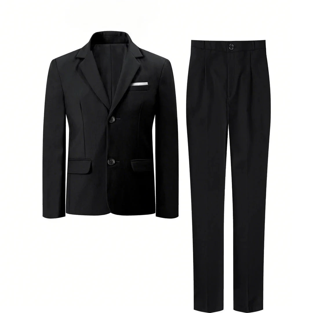 Cody | Boys Clothing Suit for Child Outfit  Party Blazer Wedding Ceremony Flower Piano Performance Birthday Gift Set 3 Pieces