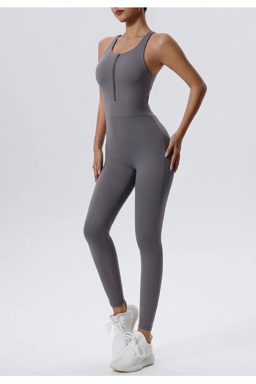 Maria | One-Piece Zip-Up Sports Set
