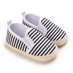 ISA | 4-color toddler non-slip baby shoes baby canvas classic sneakers newborn sports shoes baby boys girls first walker shoes