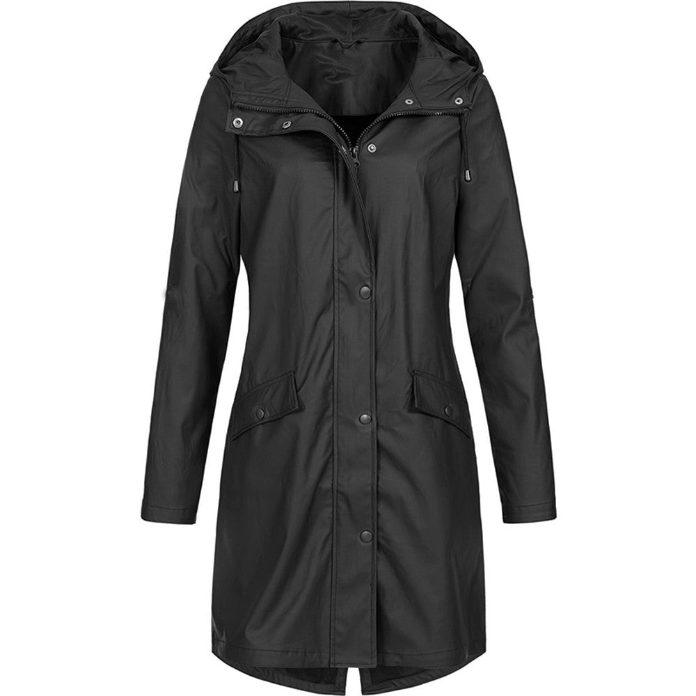 Robin | Women's Stylish Waterproof Rain Jacket Cut