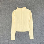 Kim | Women's Sports Jacket Long Sleeve Training Jacket Gym Workout Clothing Yoga Sportswear