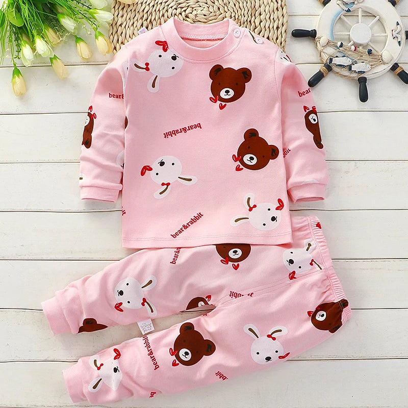 Charlie | Children's Clothing Kids Sets Kids Clothing Boys Girls Cotton Autumn Winter Wear Pants Nightwear