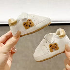 ISA | Panda Sports Shoes for Boys and Girls in Spring and Autumn Seasons Children's Fashion Sport Shoes Baby Shoes from 0 to 18 Months.