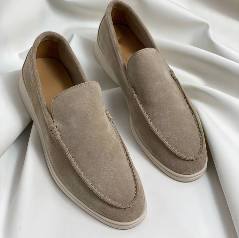 Milano | Old Money Suede Slip-On Loafers for Men