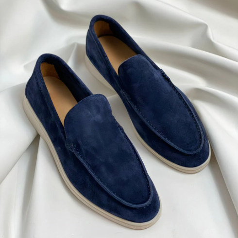 Milano | Old Money Suede Slip-On Loafers for Men