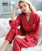 Lia | Silken Dreams Duo - Casual Comfort Sleepwear Set