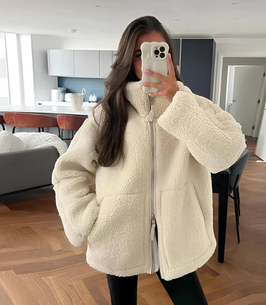 Kishna | Winter Teddy Jacket for Women