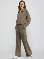 Elcevi | Leisure Duo Set with Half Zip