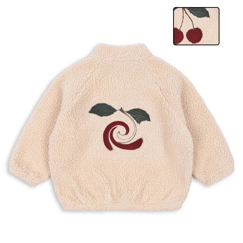 Jessy | Winter Children Cotton Warm Outerwear Clothing Girls Print Jackets Baby Boys Plus Fleece Jackets Children's Clothing