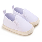 ISA | 4-color toddler non-slip baby shoes baby canvas classic sneakers newborn sports shoes baby boys girls first walker shoes