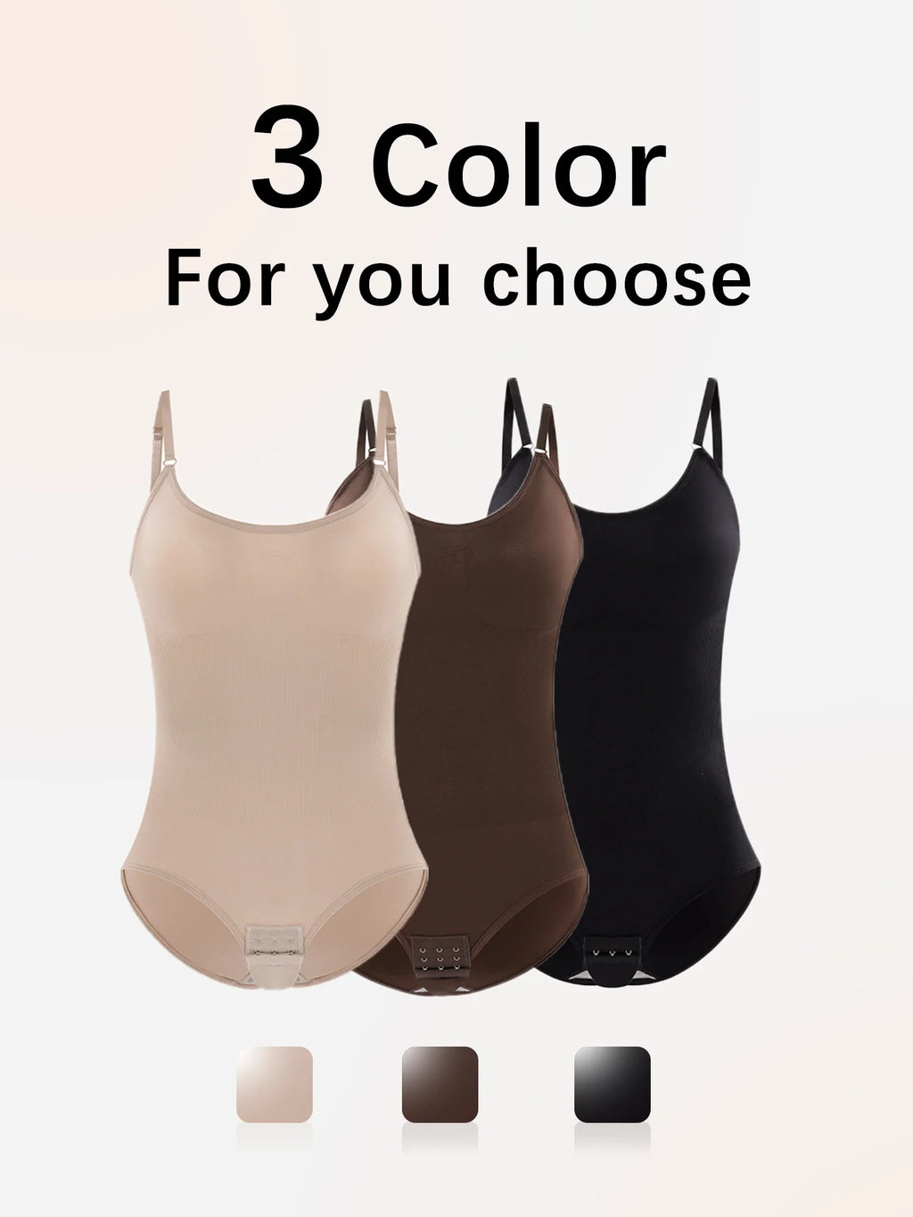 Kim | Women's Shapewear Seamless Slimming Lifter Shaper Smooth Bodysuit Open Crotch High Elastic Body Suits