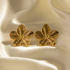 Amy Julliete – Vintage Gold Floral Earrings