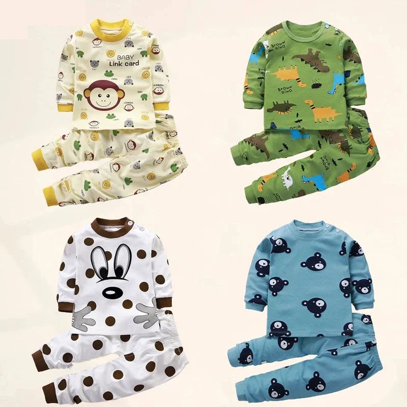 Charlie | Children's Clothing Kids Sets Kids Clothing Boys Girls Cotton Autumn Winter Wear Pants Nightwear