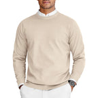 Liam | Men's Lightweight Knitted Sweater with Round Neck and Long Sleeves