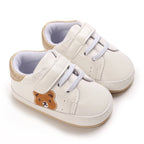 ISA | Panda Sports Shoes for Boys and Girls in Spring and Autumn Seasons Children's Fashion Sport Shoes Baby Shoes from 0 to 18 Months.