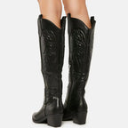 Lizzy | Western Inspired Knee-High Boots