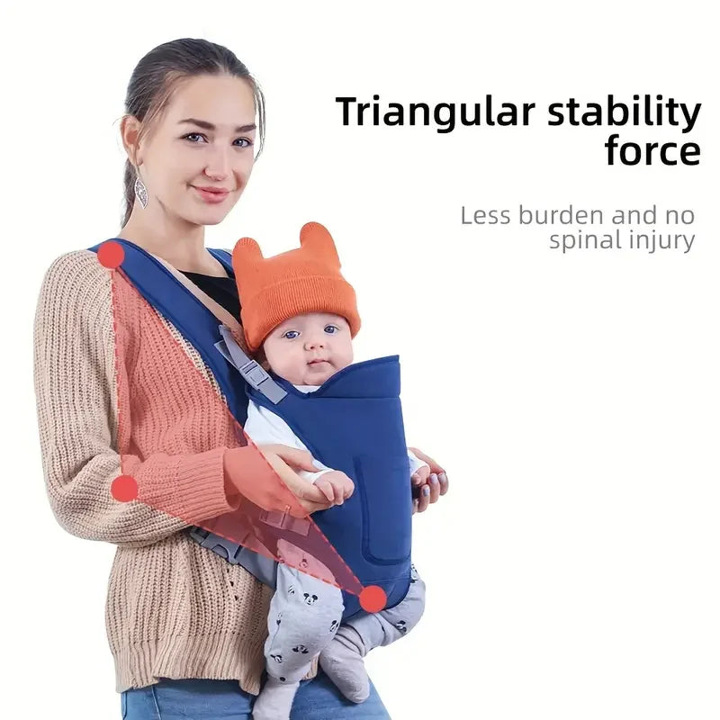 ISA | Carrier Wrap Versatile for All Seasons Multifunctional Shoulder Carrier Four Carrying Methods Front and Back