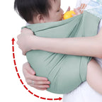 ISA | Adjustable Wrap Carrier Soft Wrap Sling for Newborns Carrier Scarf Toddler Wrap Straps