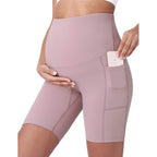 ISA | Maternity leggings High Waist Belly Support Leggings for Pregnant Women Pregnancy Skinny Pants Body Shaping Postpartum Pants
