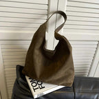Alessi Louisa| Suede Look Shoulder Bag