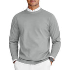 Liam | Men's Lightweight Knitted Sweater with Round Neck and Long Sleeves