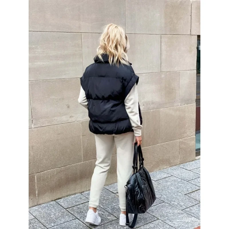 Quilted Body Warmer with Zipper | Fall/Winter