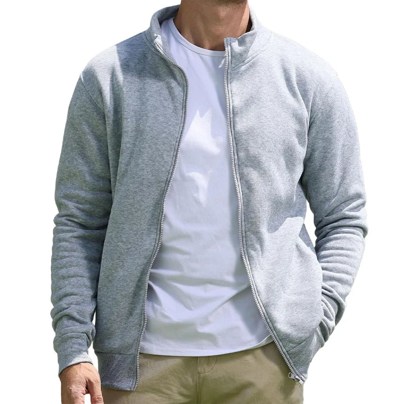 Davy | Men's Sweatshirt with Full Zipper Casual Jacket