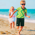 Australia National Team Soccer Shirt with Shorts Set for Kids World Cup