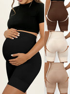 Lia | Maternity Leggings Short High Waist Sports Hip Clothing Pregnant Woman Yoga Fitness Sportswear Slim Fashion Shorts Clothing