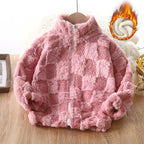 Charlie | Kids Winter Thick Jackets Children Outerwear Boys Girls Warm Fleece Coat Baby Jackets Baby Stand Collar Zipper Vest Jacket