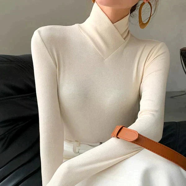 Esmee — Autumn Collection Elegant Turtleneck Top