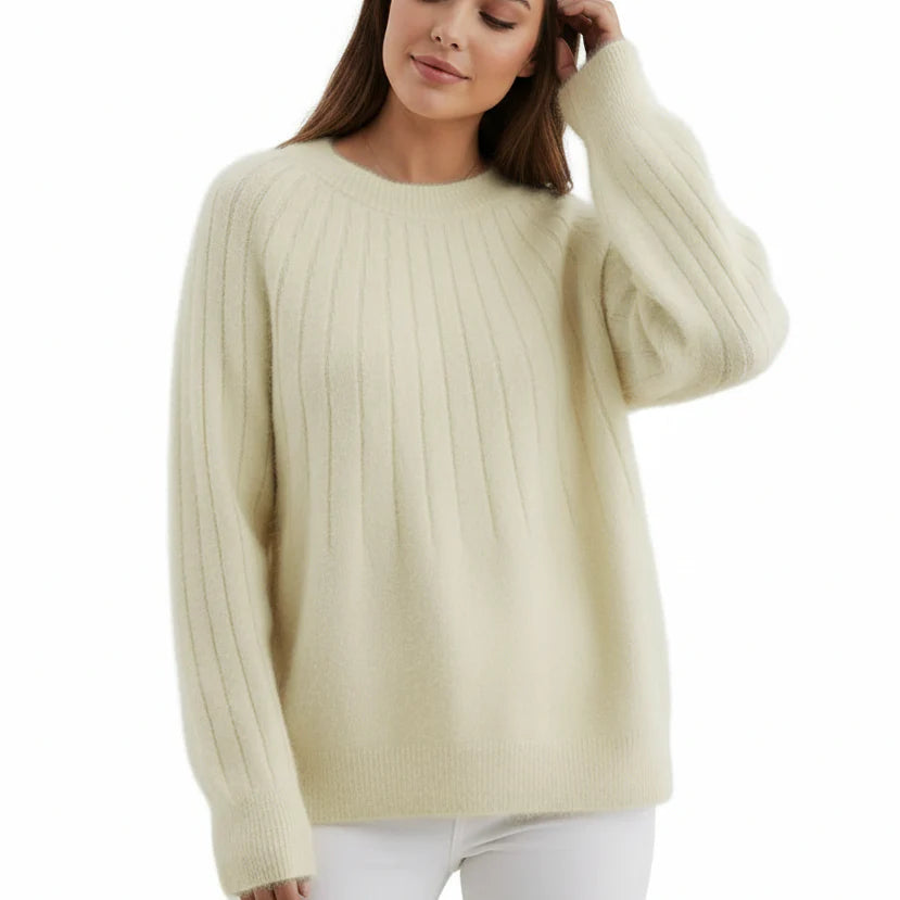 Lucy | Cashmere look Knit Sweater