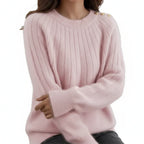 Lucy | Cashmere look Knit Sweater