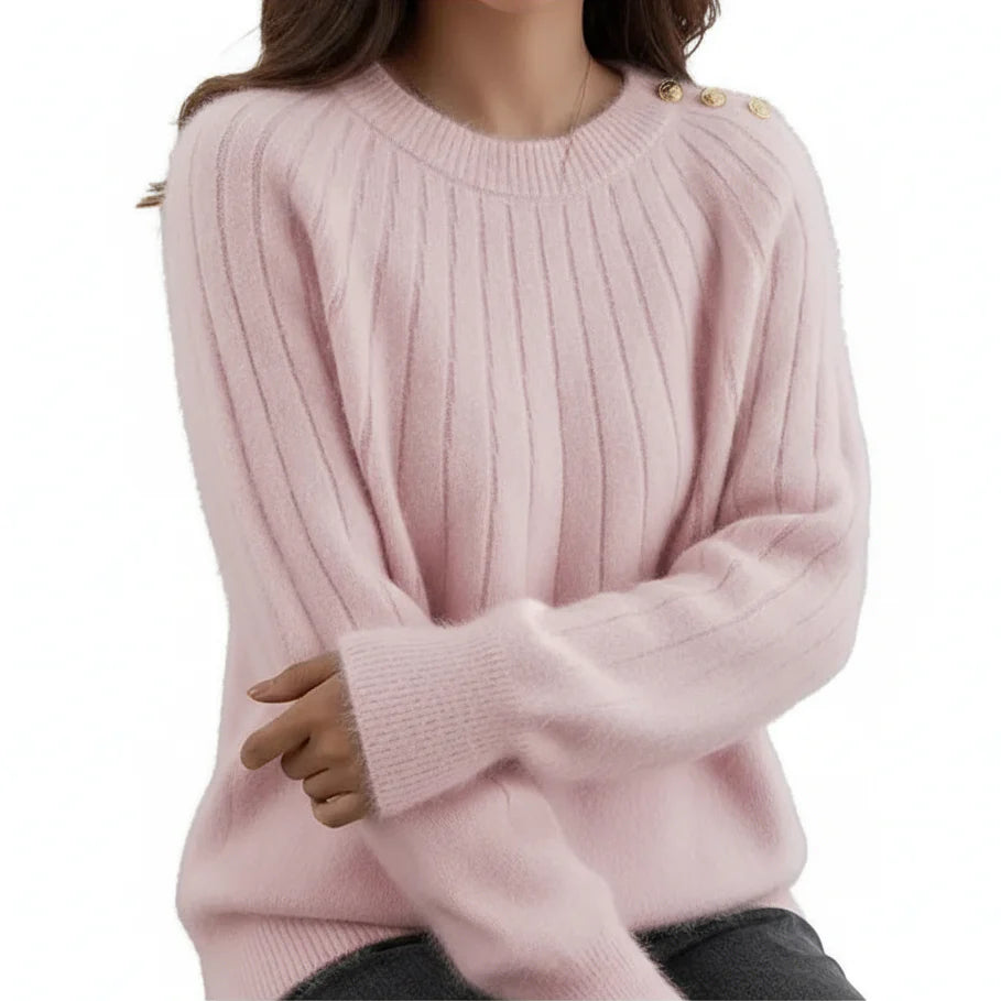 Lucy | Cashmere look Knit Sweater