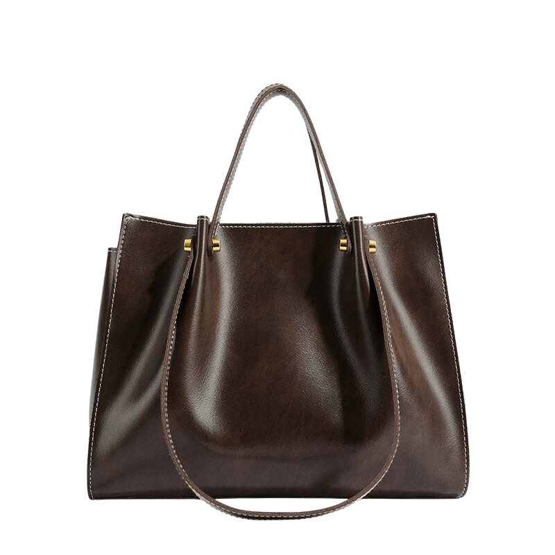 Claire | Spacious Shoulder Bag in Vegan Leather - Handmade, Elegant, and Functional