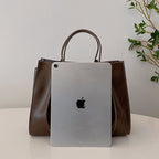 Claire | Spacious Shoulder Bag in Vegan Leather - Handmade, Elegant, and Functional