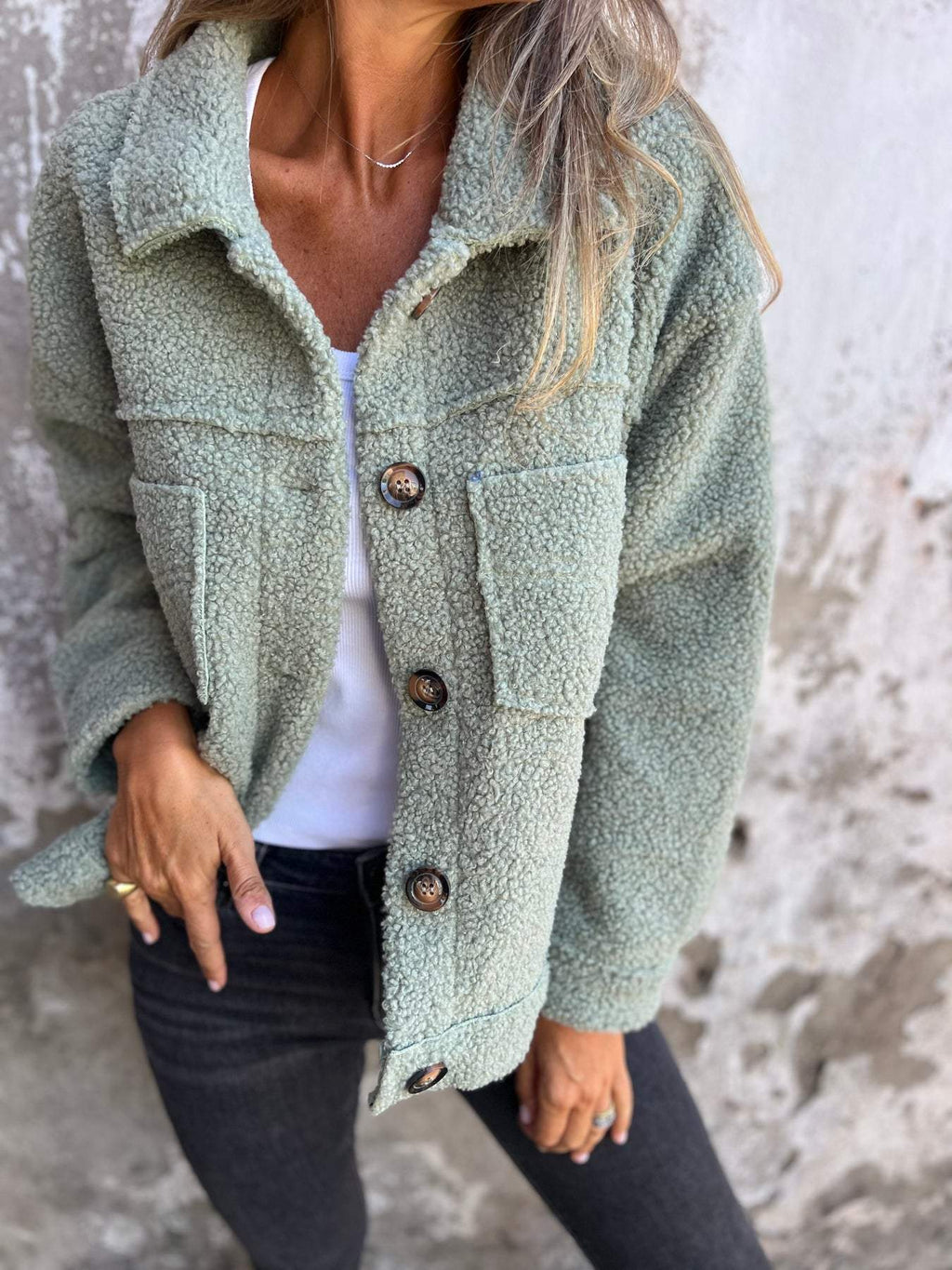 Lia | Stylish Warm Fabric Autumn Trench Coat