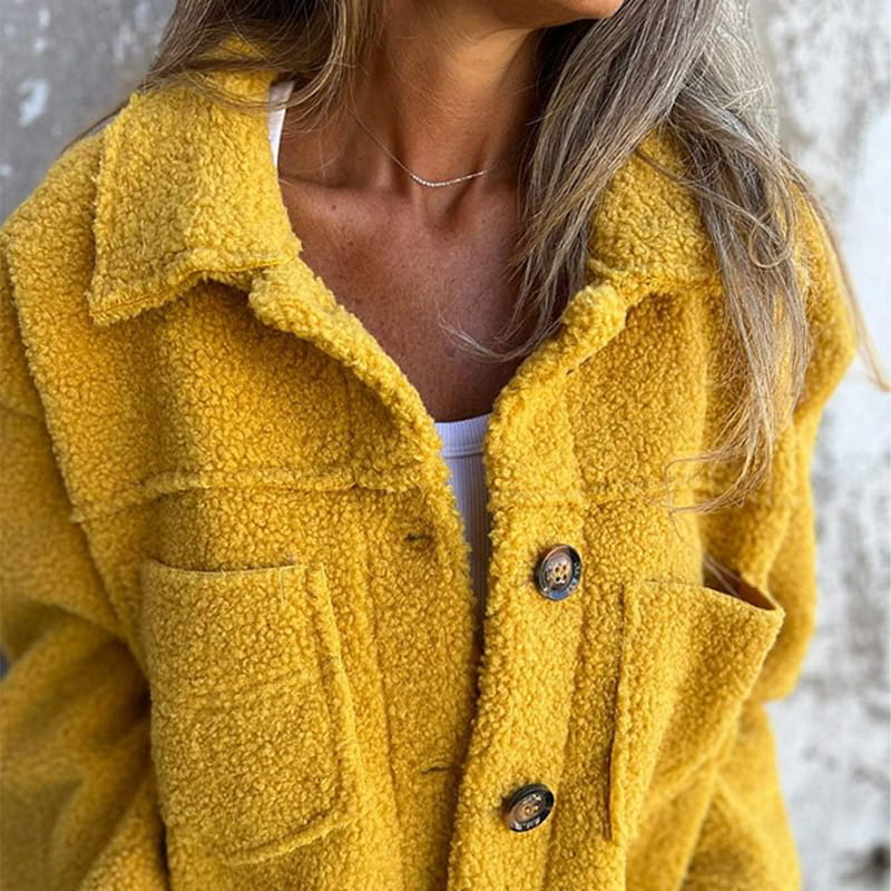 Lia | Stylish Warm Fabric Autumn Trench Coat