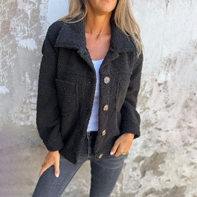 Lia | Stylish Warm Fabric Autumn Trench Coat