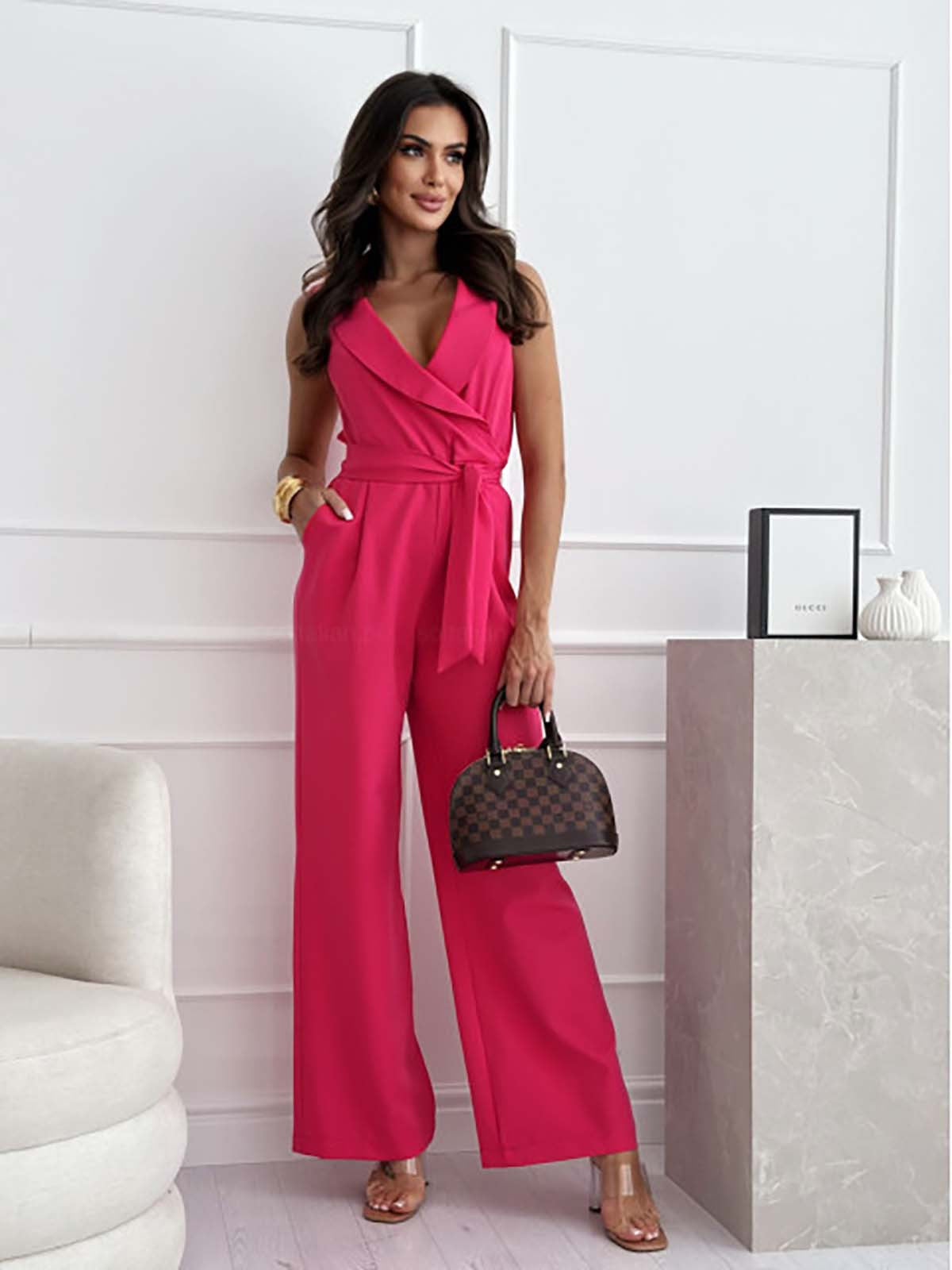 Giuliana Jeniffer - Stylish Sleeveless Jumpsuit with Elegant Fit for Women