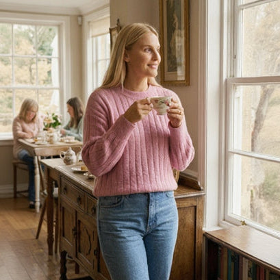 Lucy | Cashmere look Knit Sweater